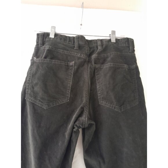 Mens Casual Retro Winter School Straight Leg Corduroy Pants 30x30 Brown - Picture 4 of 14